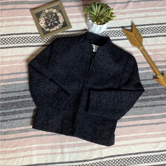 Josephine chaus black textured jacket - Picture 1 of 4